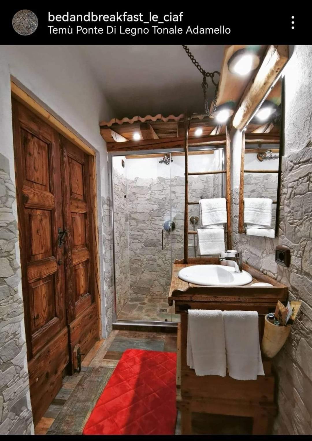 Temù B&B Le Ciaf מראה חיצוני תמונה